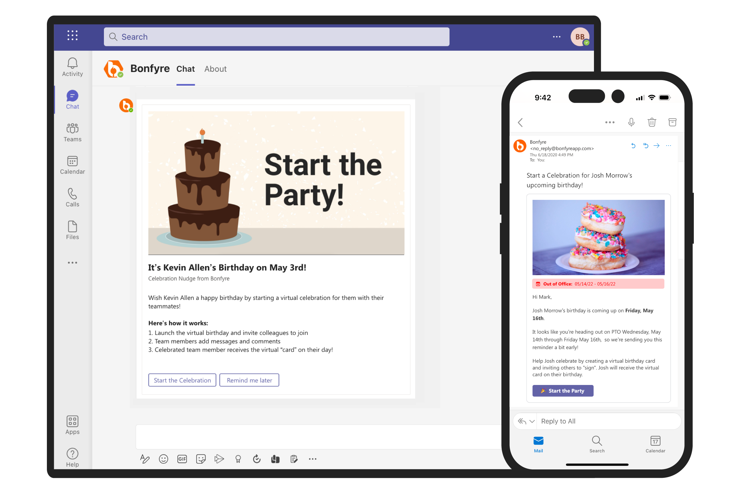 A merger between a phone and a tablet, adorned with a scrumptious cake.